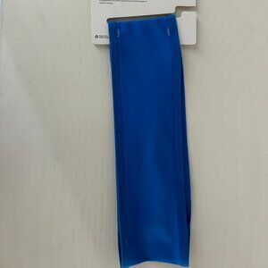 Lululemon Fast and Free Fleece Run Ear Warmer Blue L/XL New